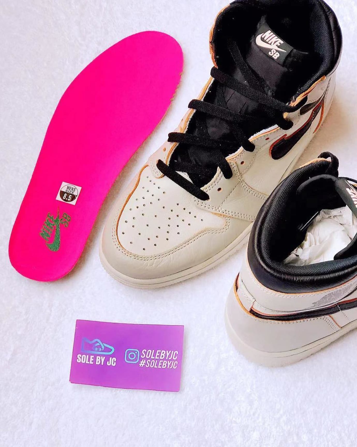 nike sb jordan 1 pink