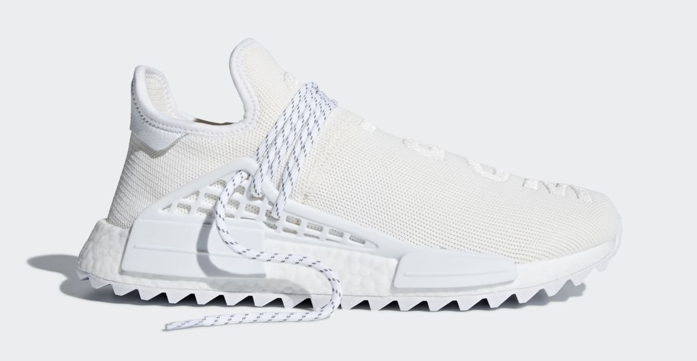 Con rapidez Doctrina Manía Pharrell Adidas NMD Hu Trail Blank Canvas White AC7031 | Sole Collector