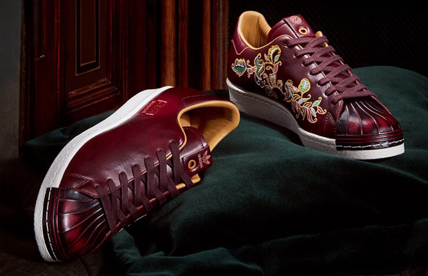 Adidas smoking jacket clearance