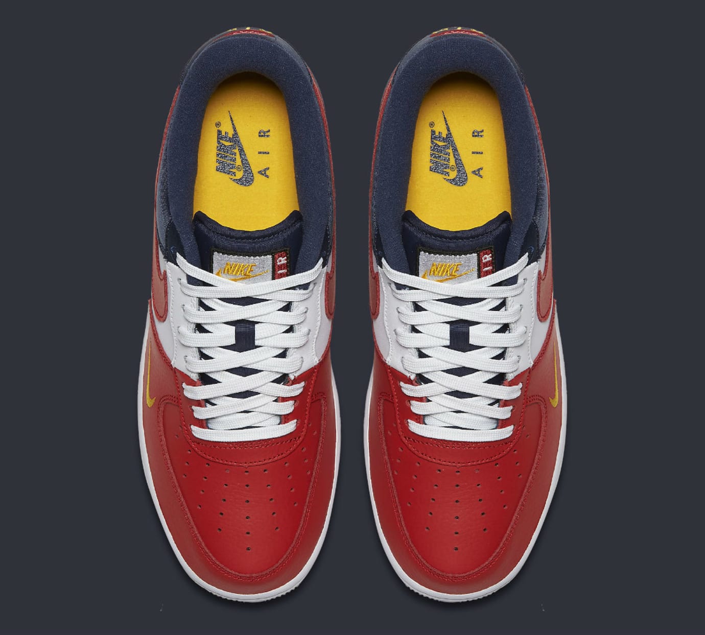 Nike Air Force 1 Low Mini Swoosh USA Release Date 823511-601 | Sole ...