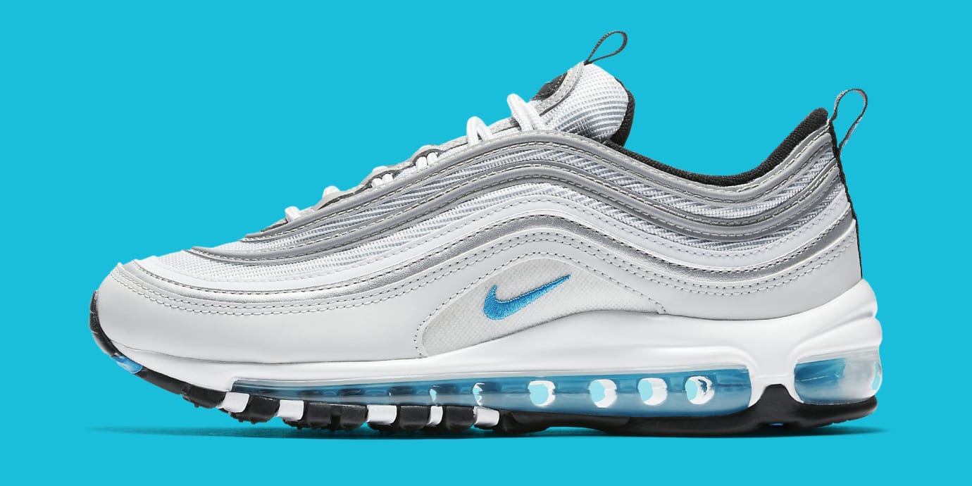 air max 97 silver blue