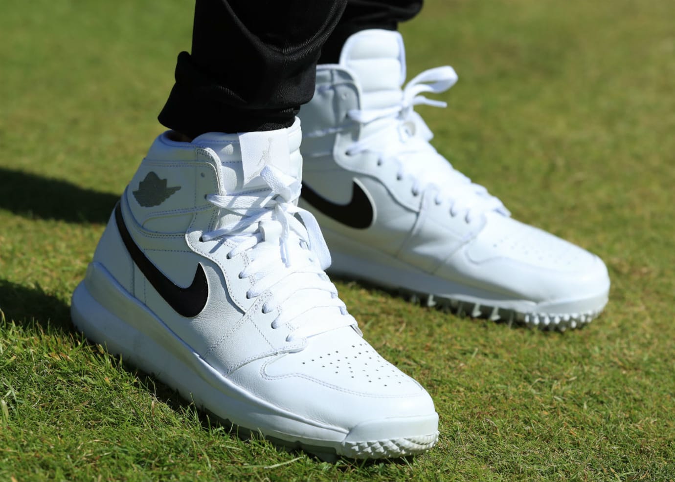 air jordan high top golf shoes