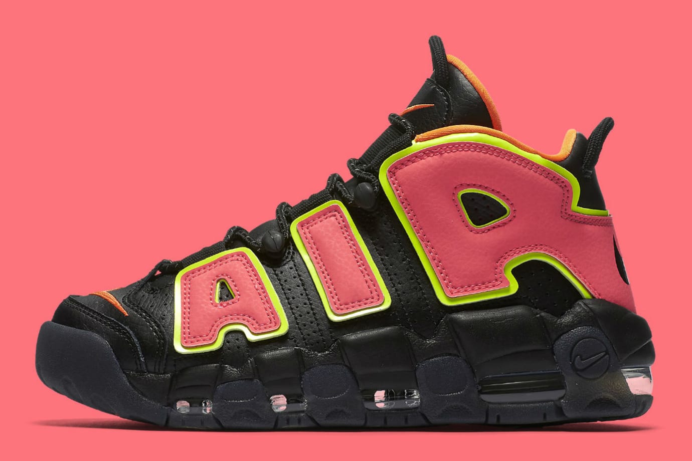 Nike Women's Air More Uptempo Hot Punch Release Date 917593_002 Profile