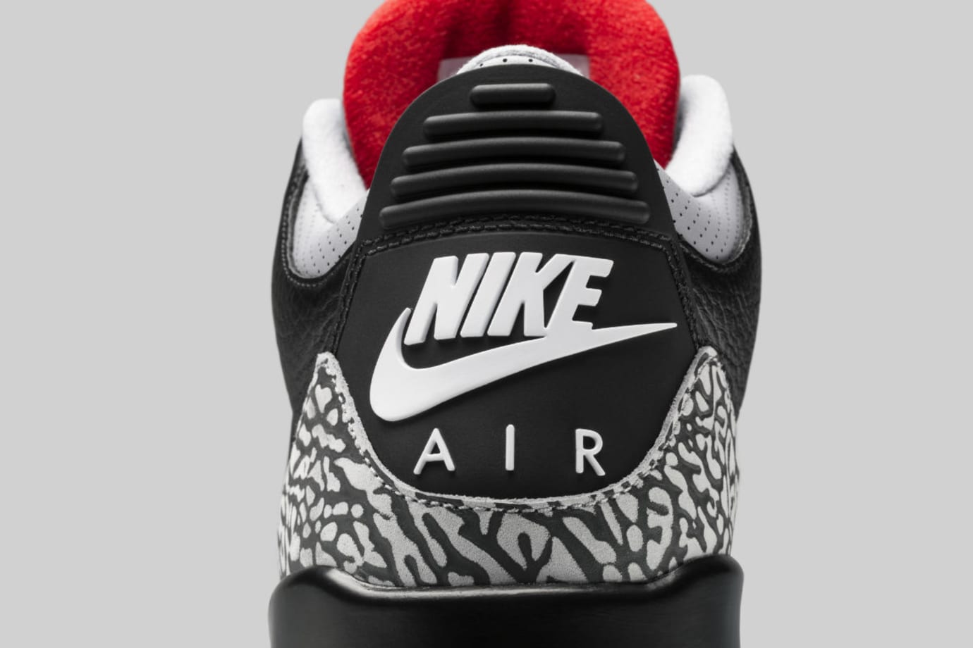 Air Jordan 3 Retro Og Black Cement Grey White Fire Red 001 Official Images Sole Collector