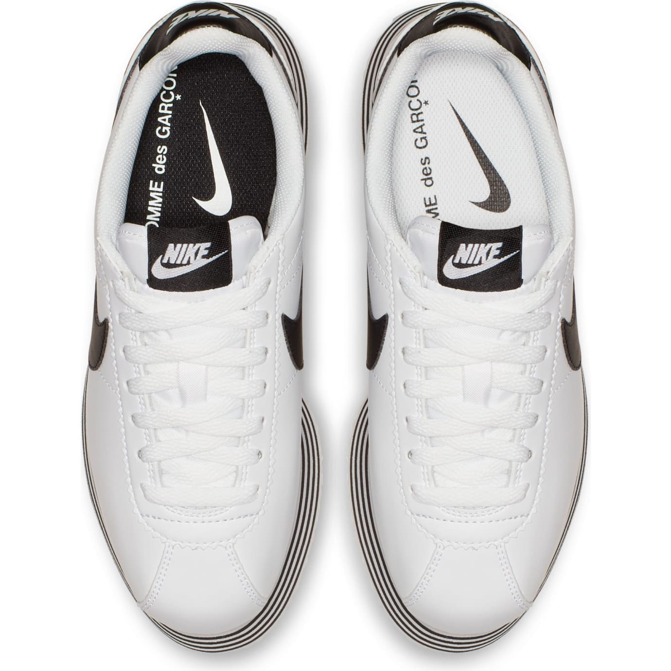 commes de garcon nike cortez