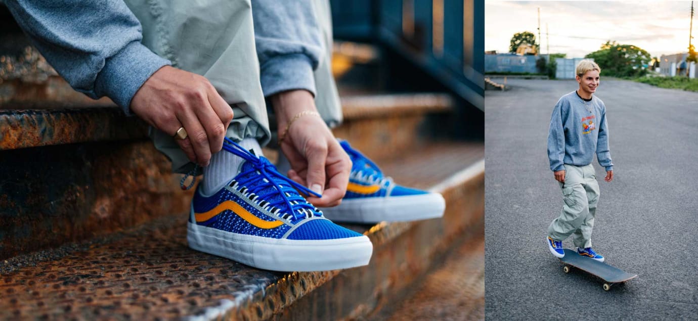 vans pro skate blue