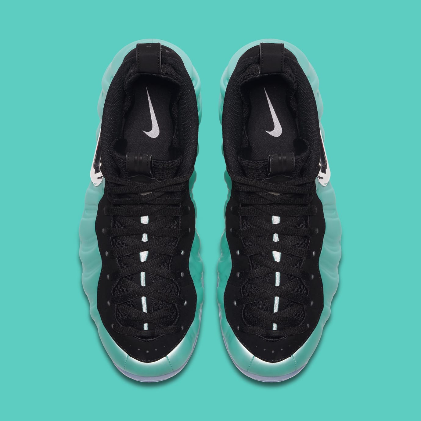 teal green foamposites