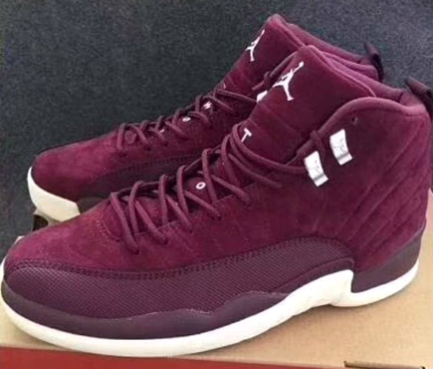 jordan retro 12 bordeaux