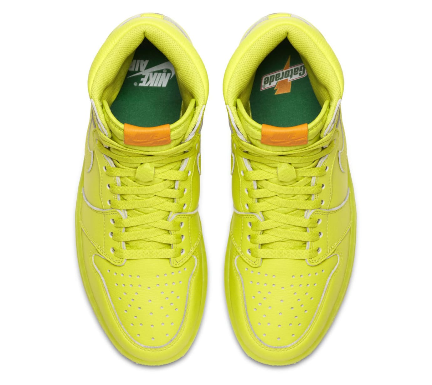 nike gatorade yellow