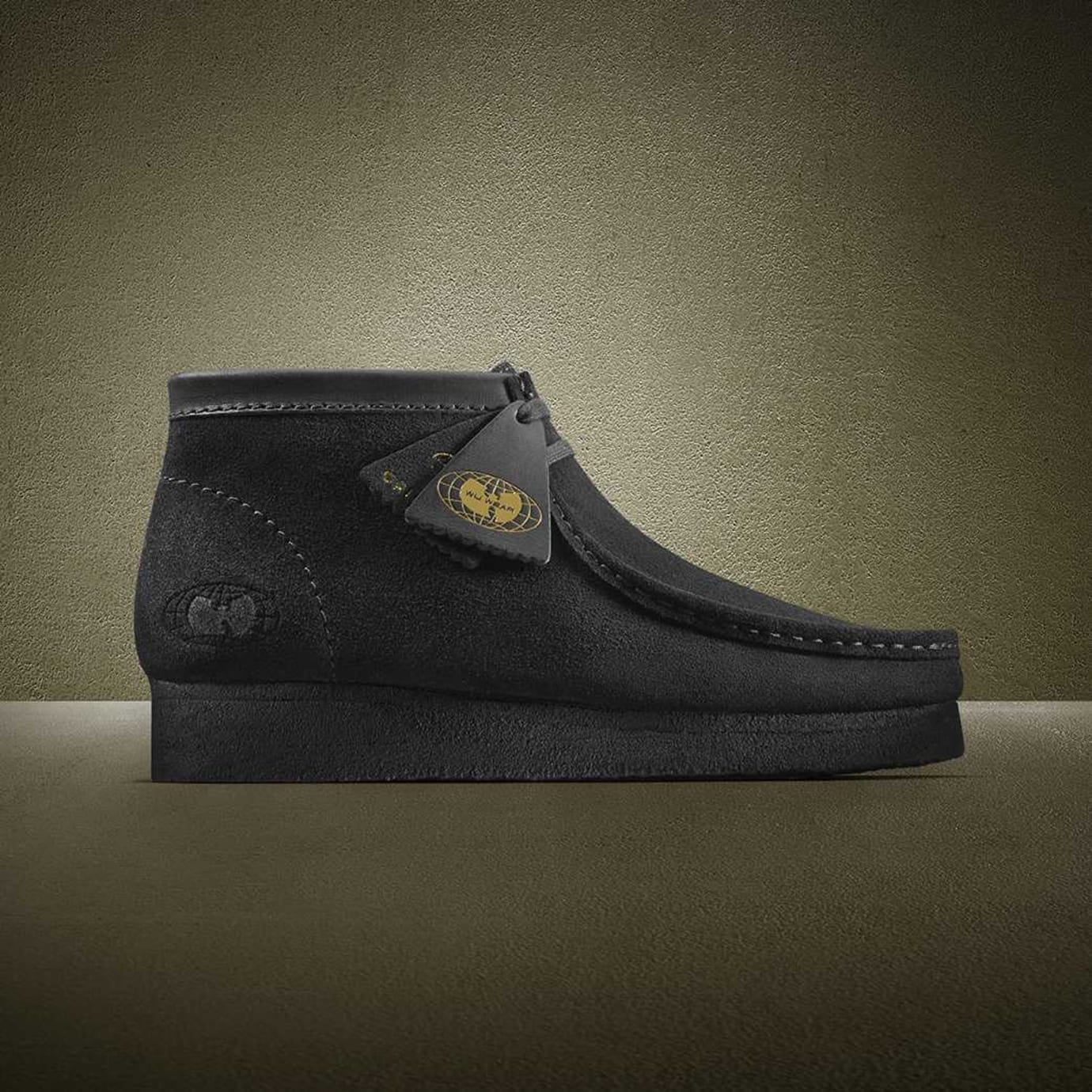 wu tang wallabee yellow