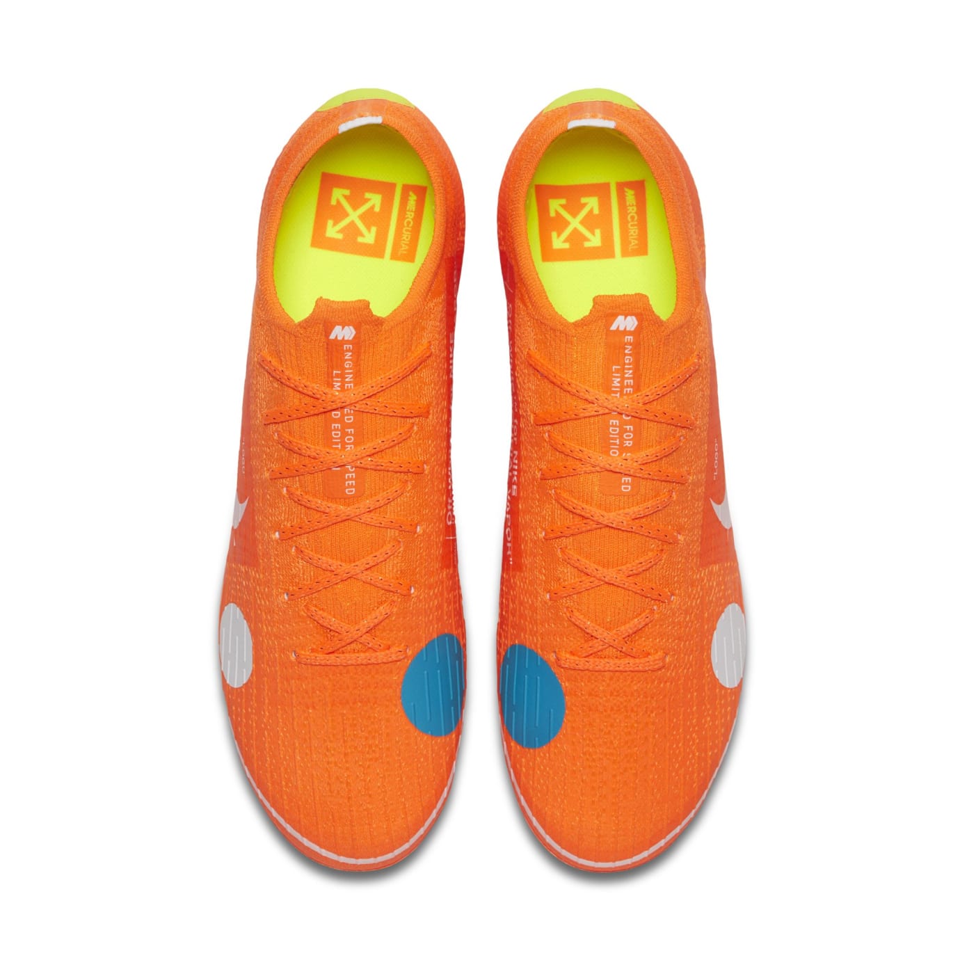 nike soccer off white