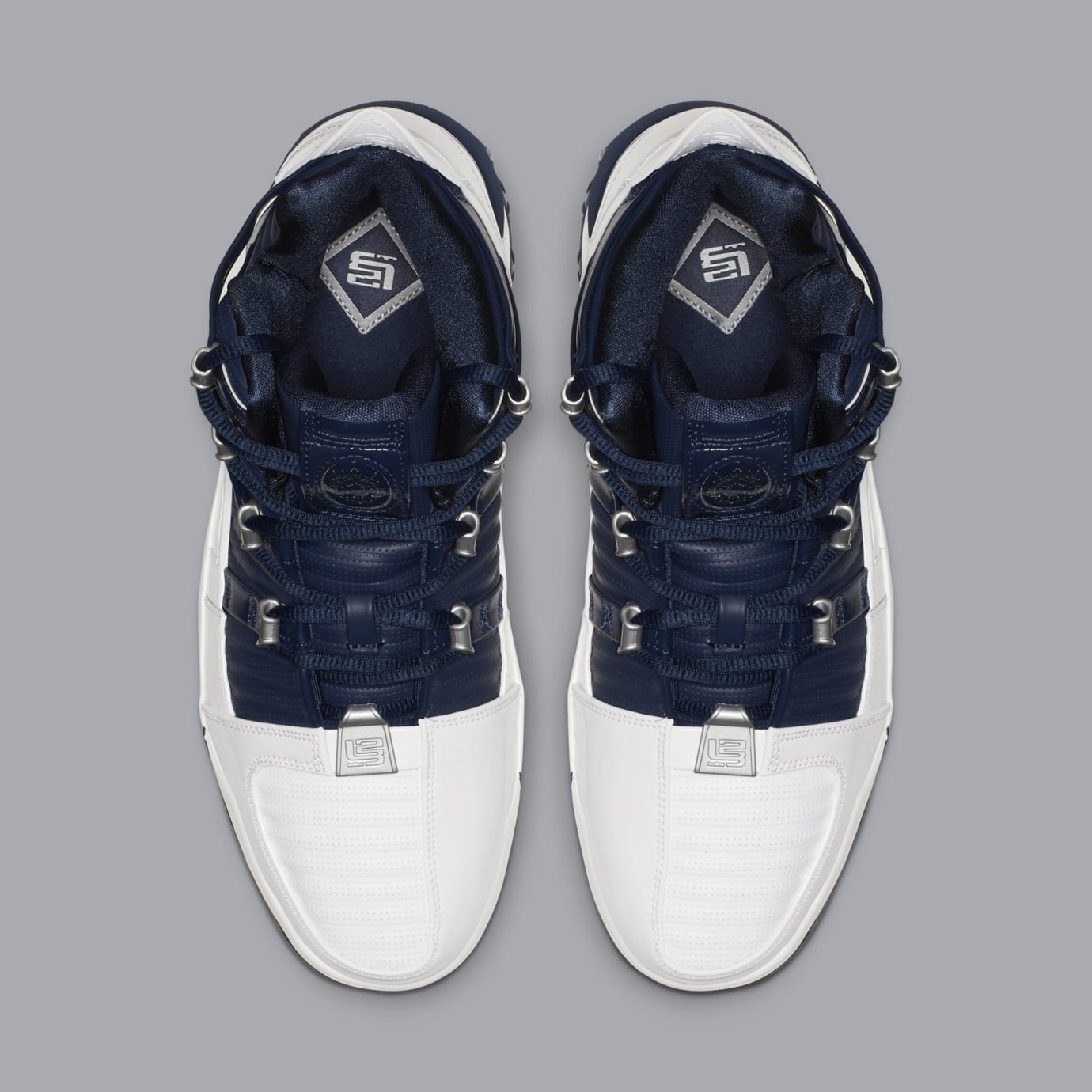 lebron 3 navy white