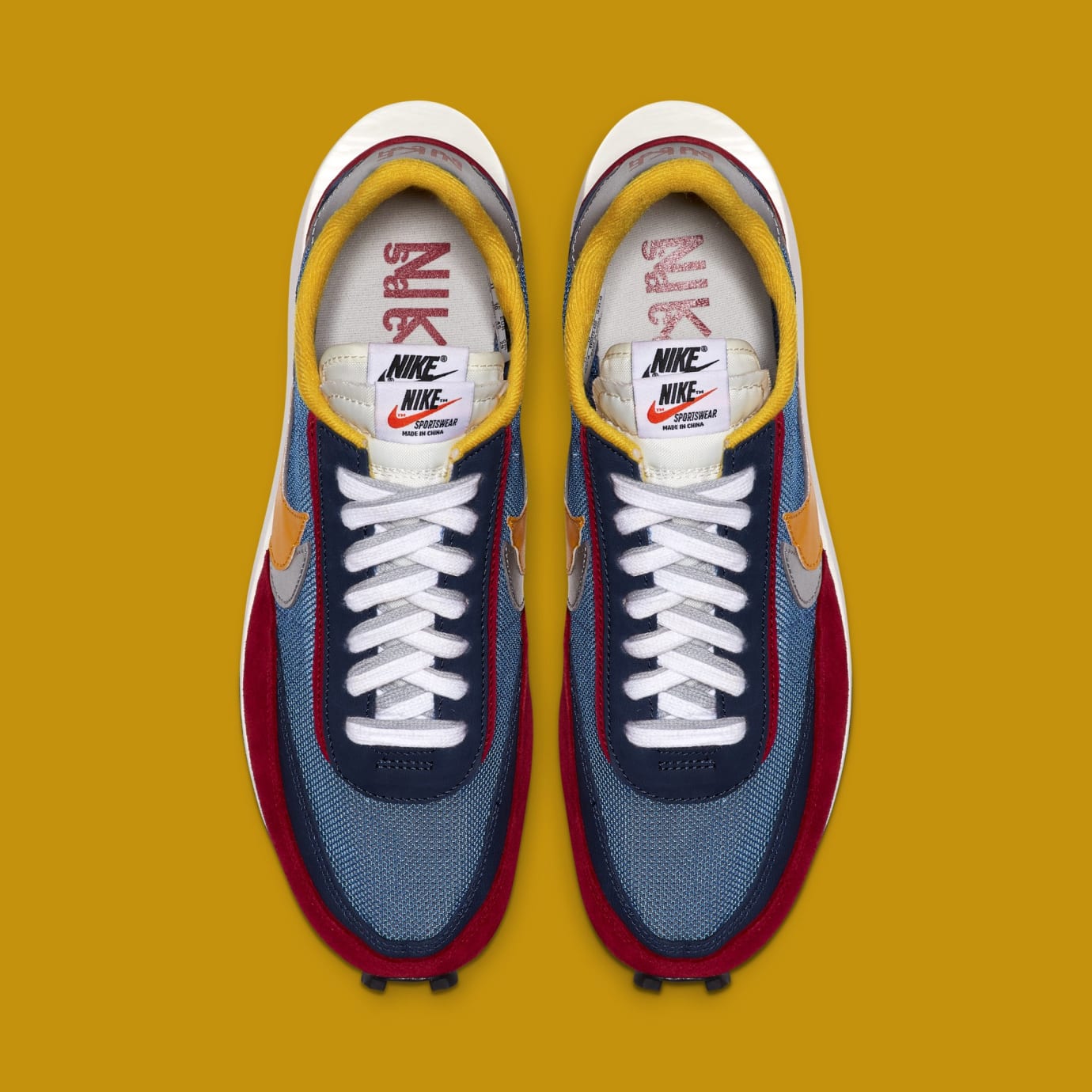 nike sacai blue waffle