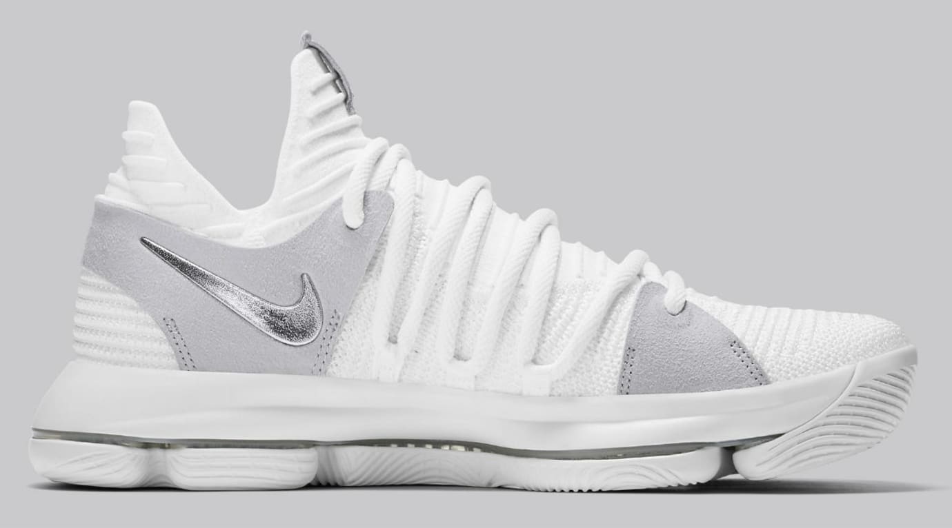 all white kd 10