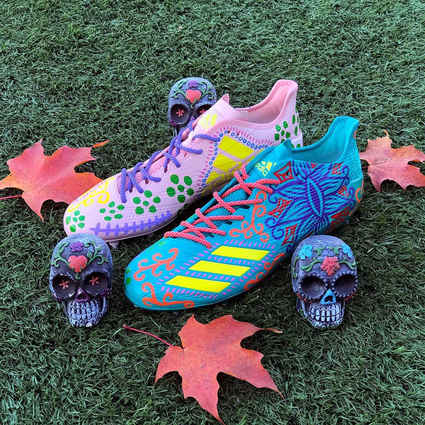 Halloween Adidas Cleats For Von Miller Dak Prescott Deandre Hopkins Josh Norman And Landon Collins Sole Collector