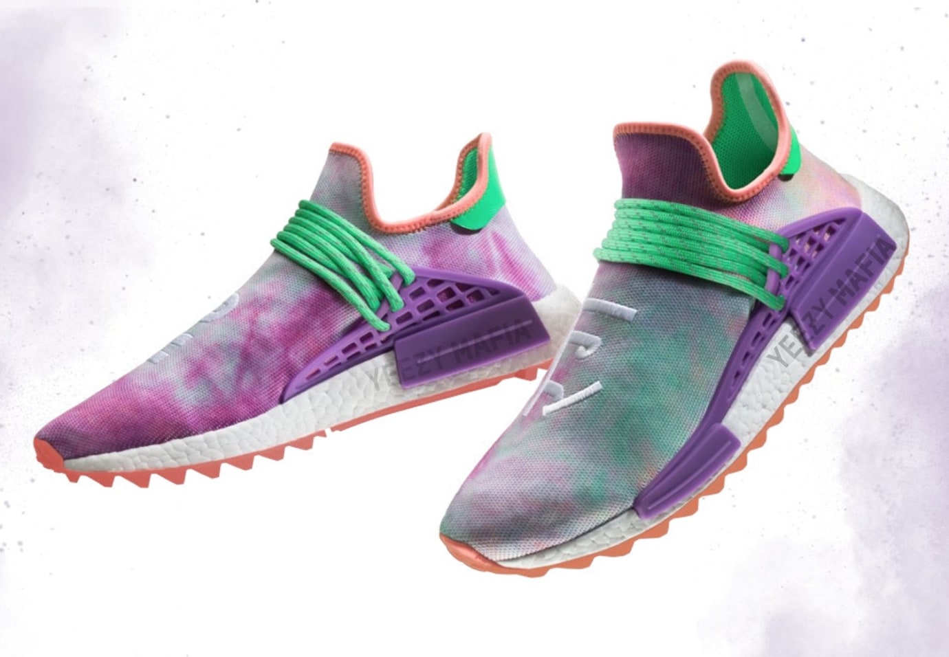 Pharrell x Adidas NMD Hu Blank Canvas