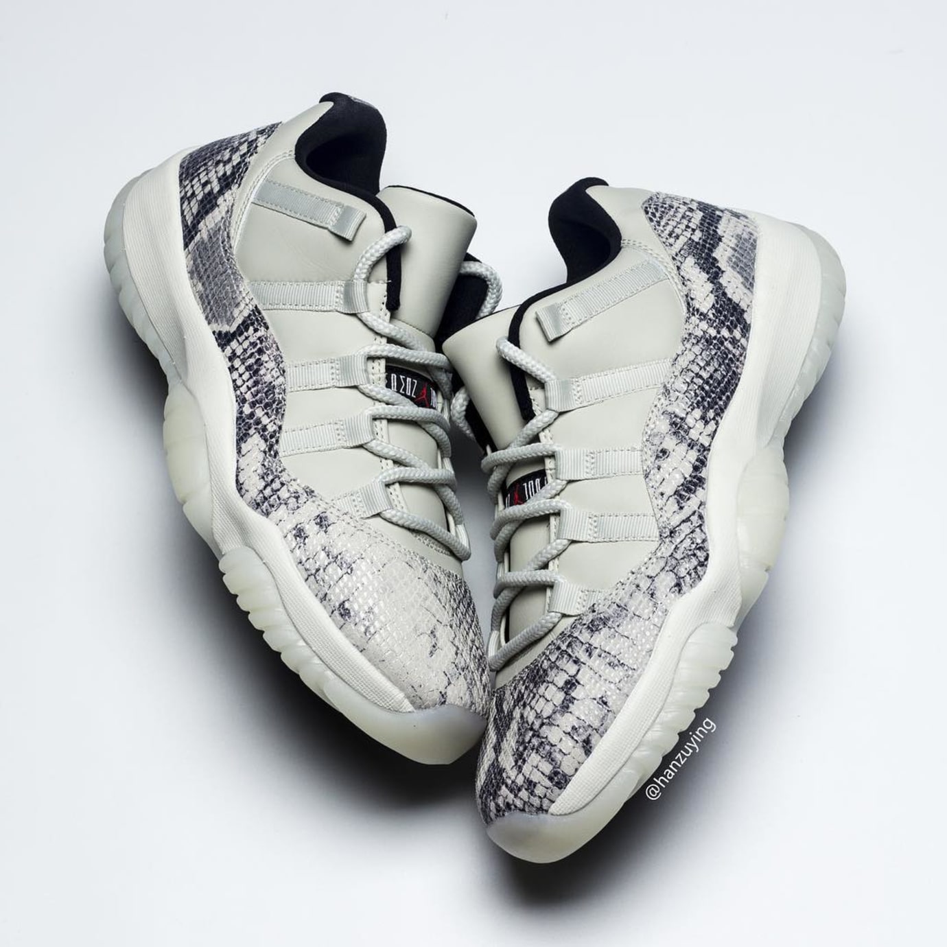 jordan retro 11 grey snakeskin