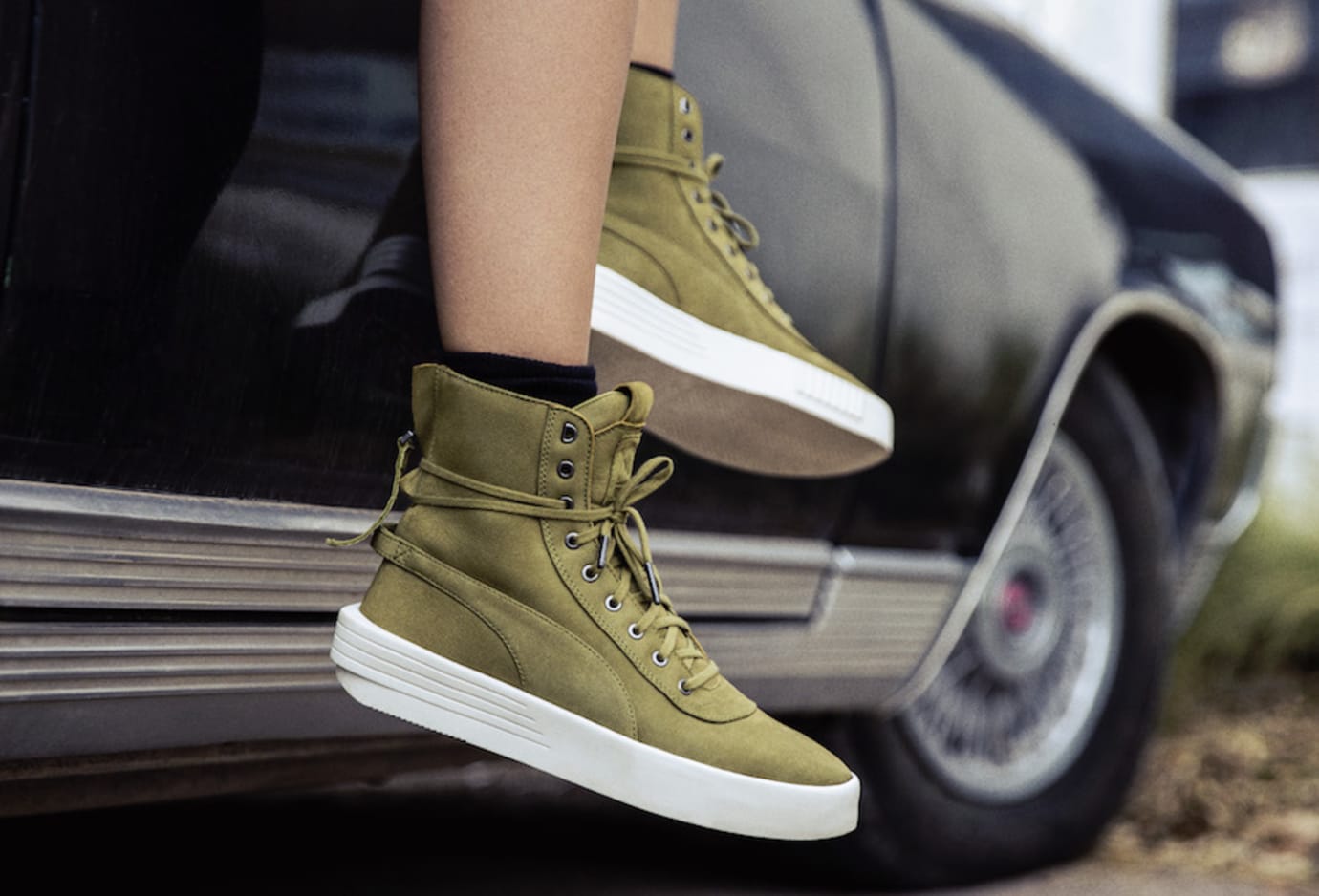 The Weeknd x Puma Parallel Green