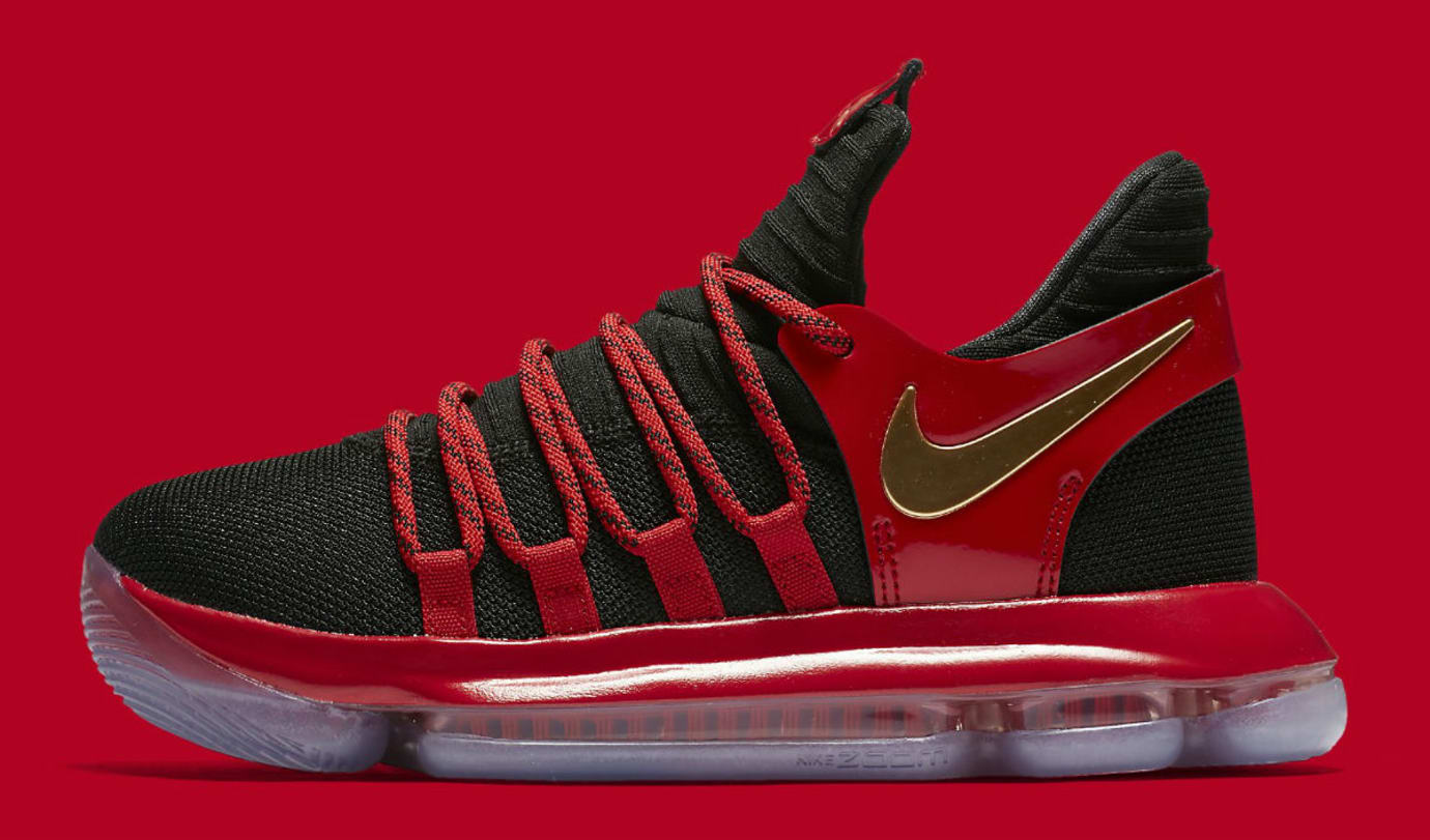 kd 10 black and red