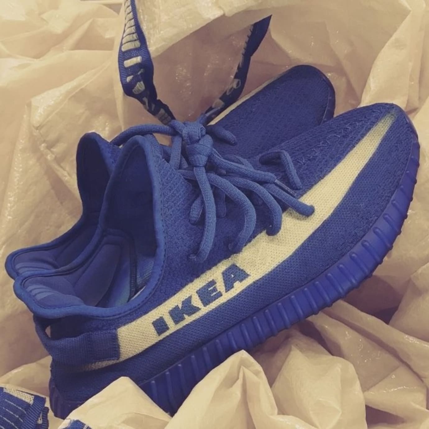 Custom IKEA-Inspired Yeezys | Sole