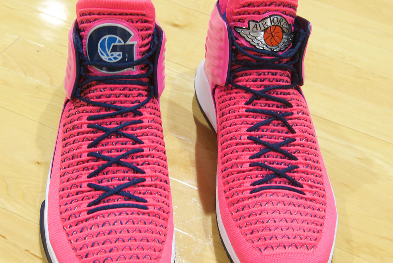 pink ncaa basketball shoes