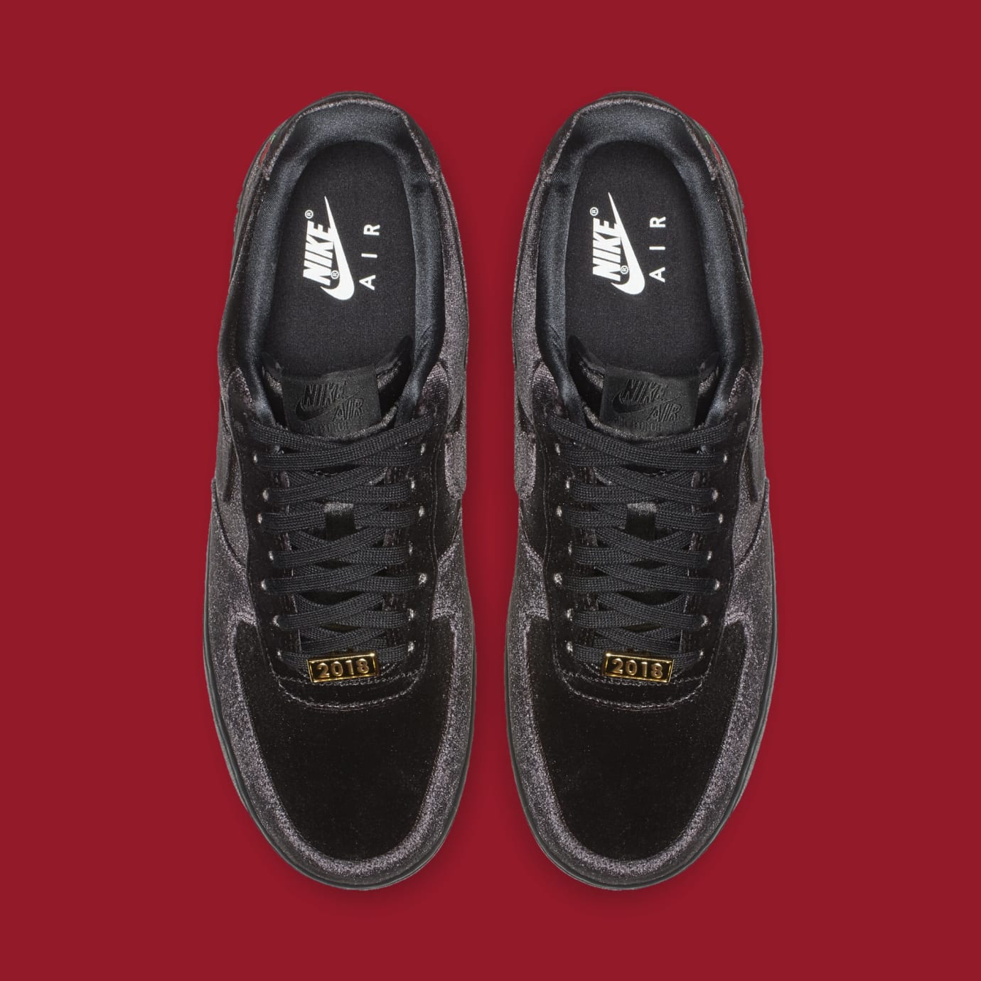 nike air force black velvet