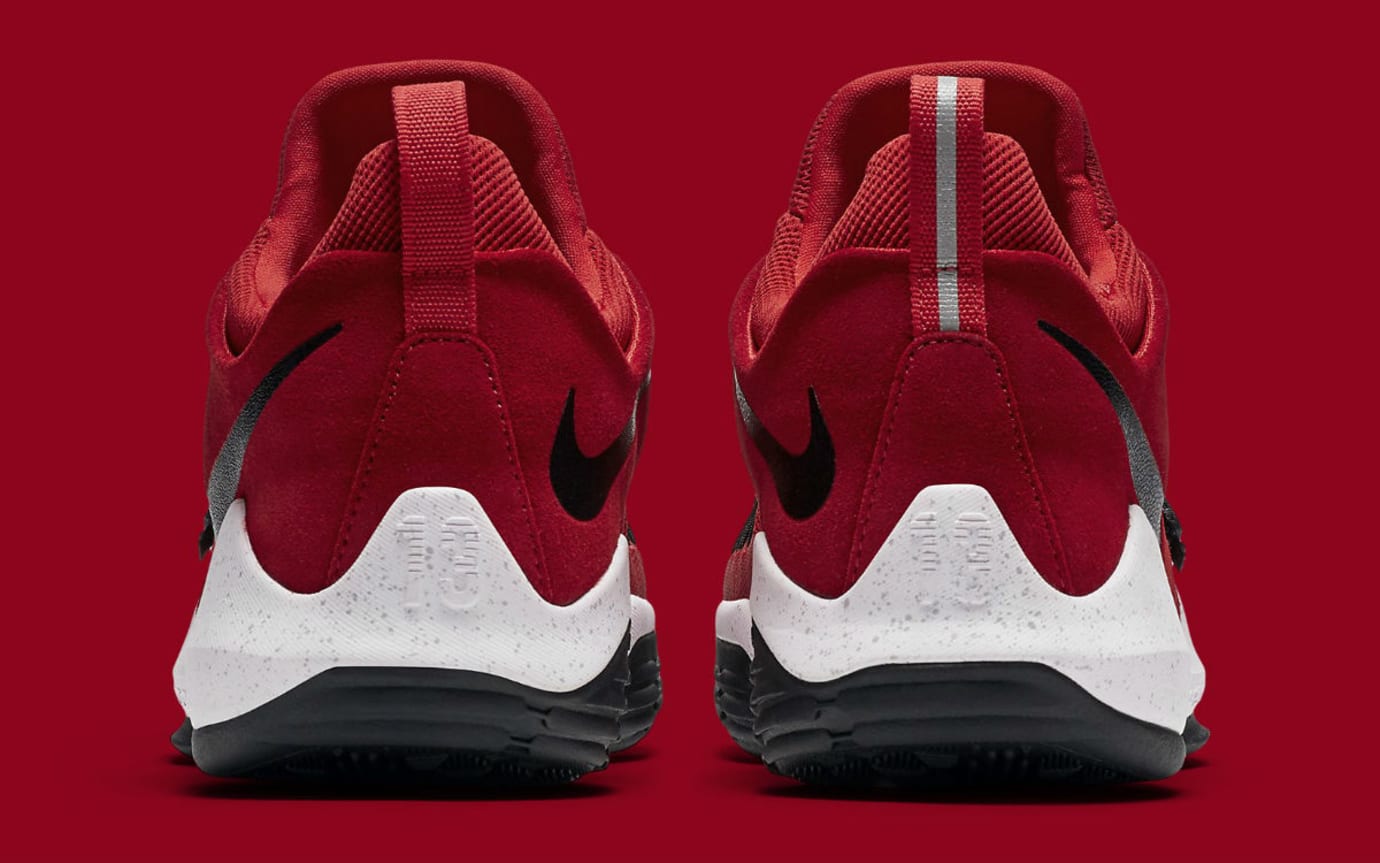 pg shoes red