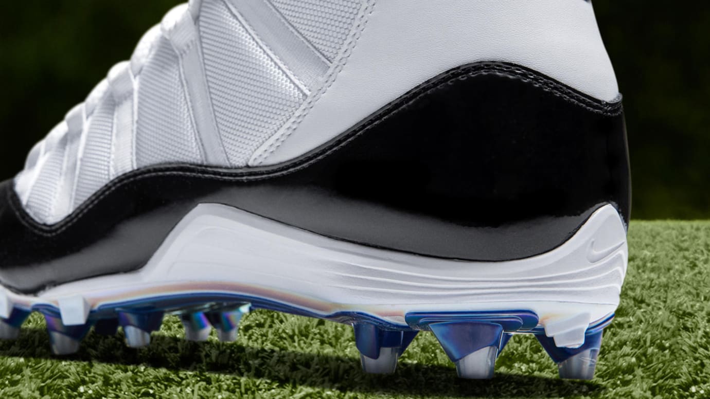 jordan 11 concord football cleats