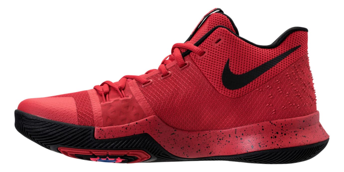 Nike Kyrie 3 Three-Point Contest University Red Release Date Medial 852395-600