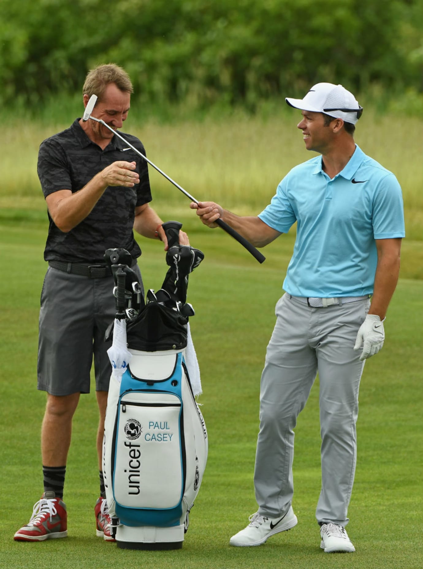 Golf Caddie John Mclaren Wears Air Jordans And Other Nike Sneakers