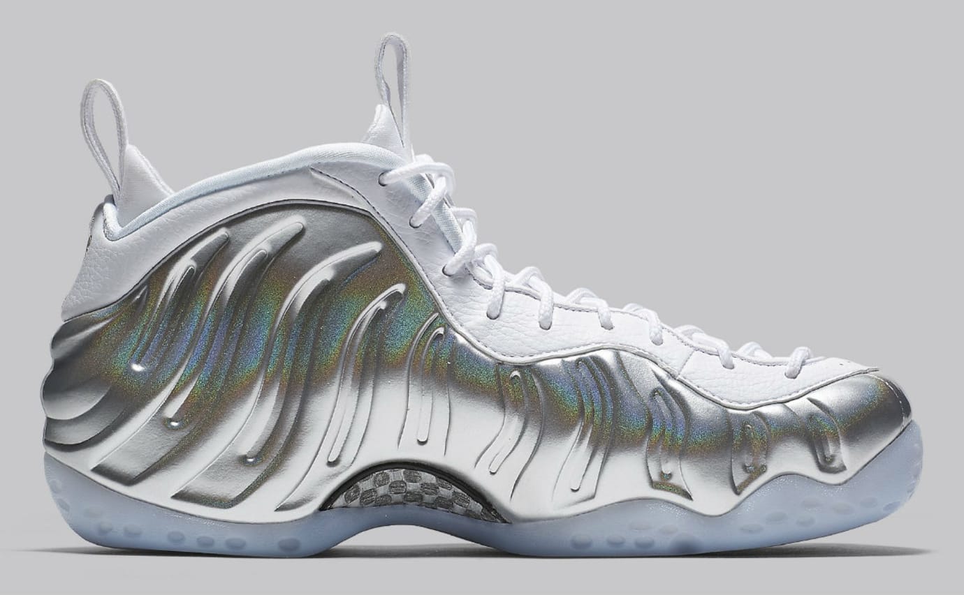 chrome foamposite