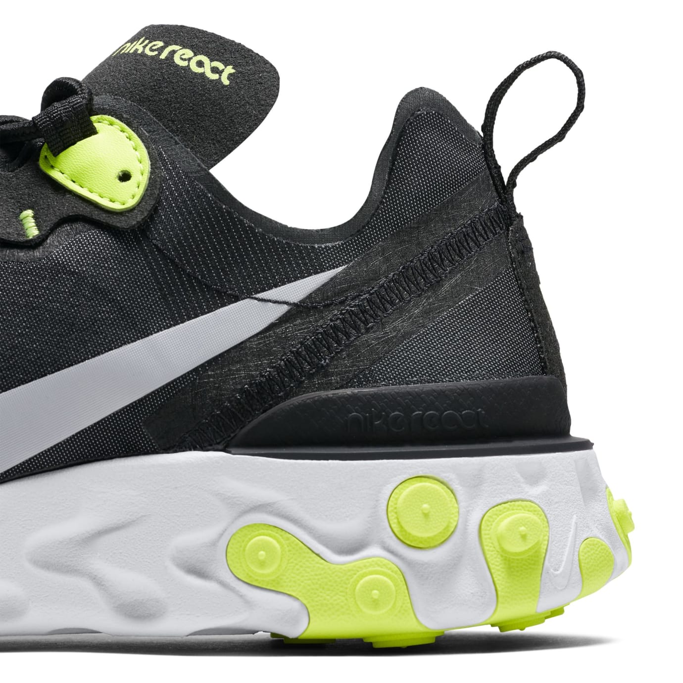 nike react element 55 black and grey