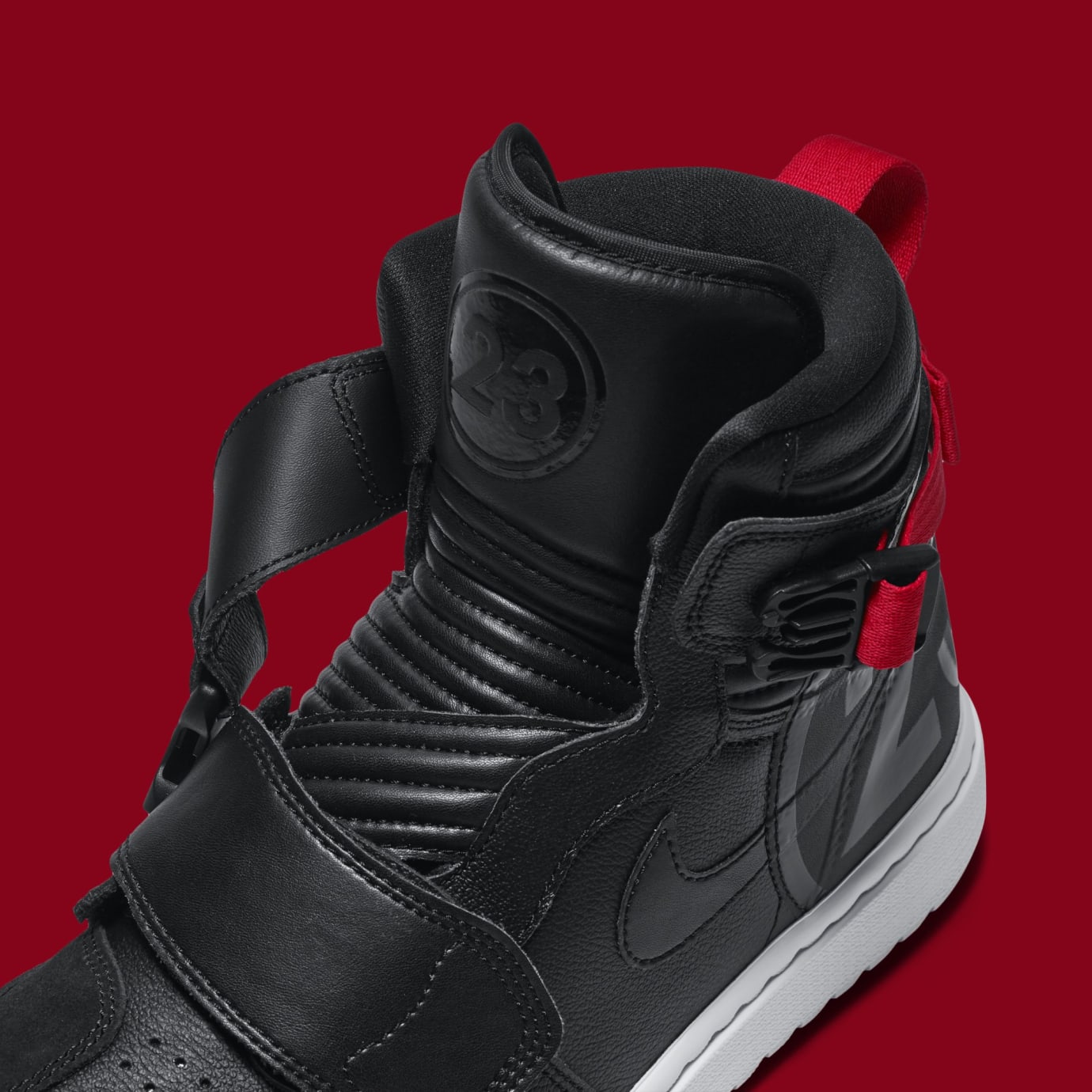 Air Jordan 1 Motorsports 'Black/Red' AT3146-001 Release Date | Sole ...