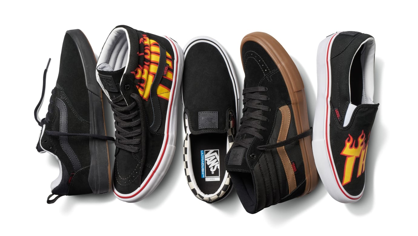 Udsigt Stue Bliv klar Vans Thrasher Flame Sneakers | Sole Collector