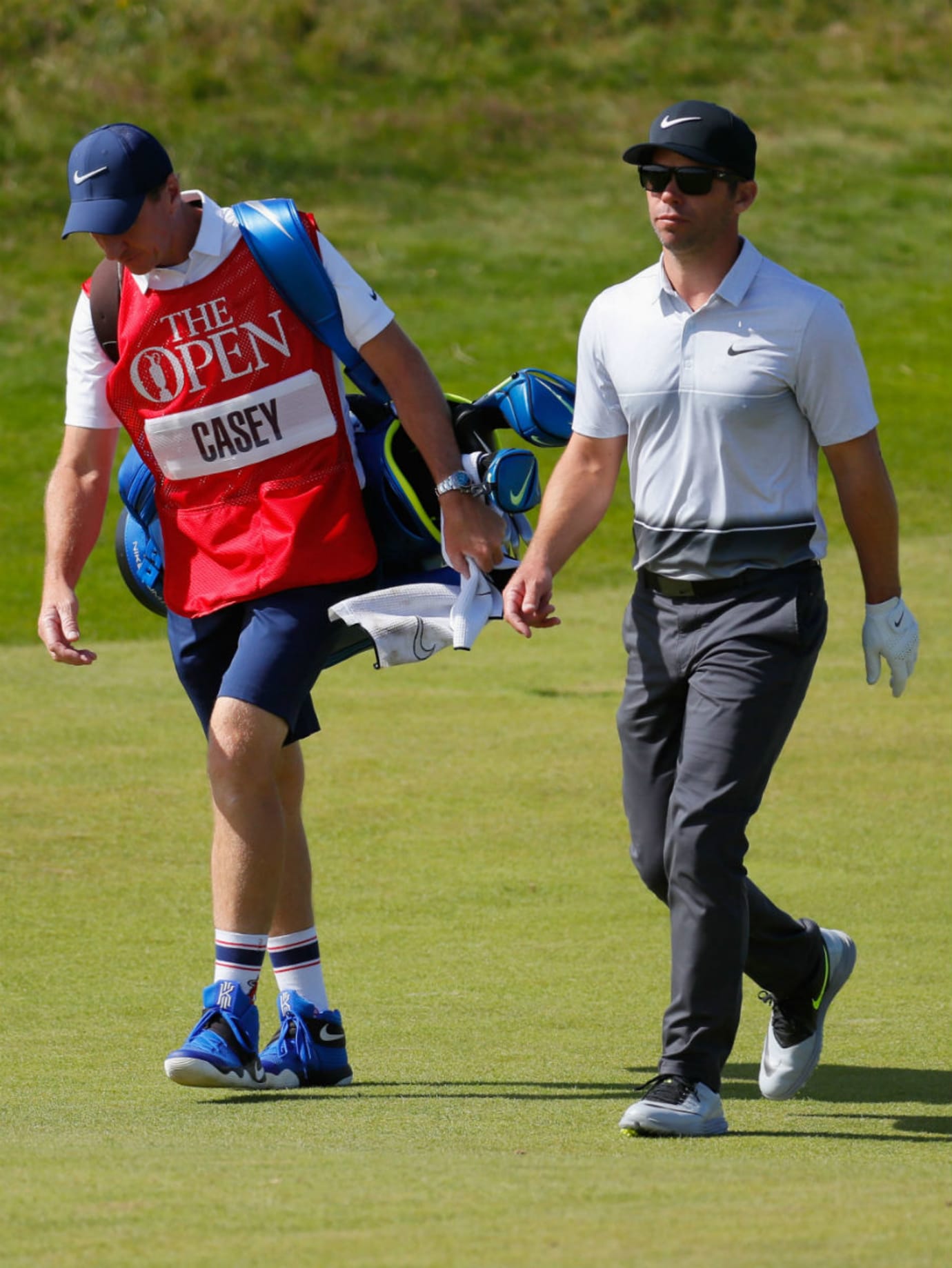 Golf Caddie John Mclaren Wears Air Jordans And Other Nike Sneakers