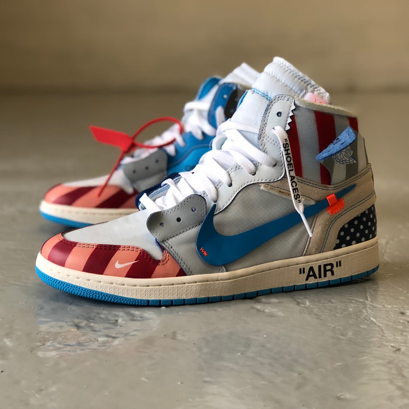 jordan 1 parra off white