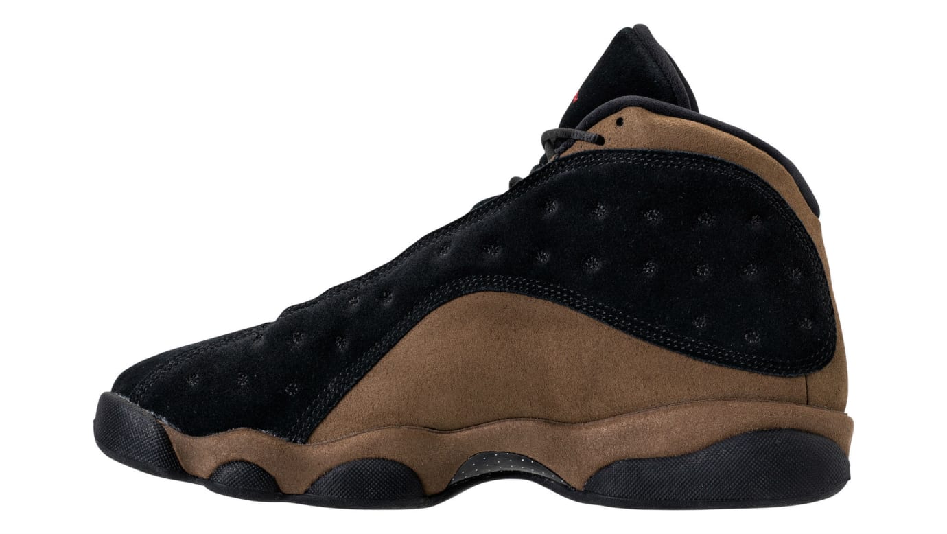 olive green and black 13s