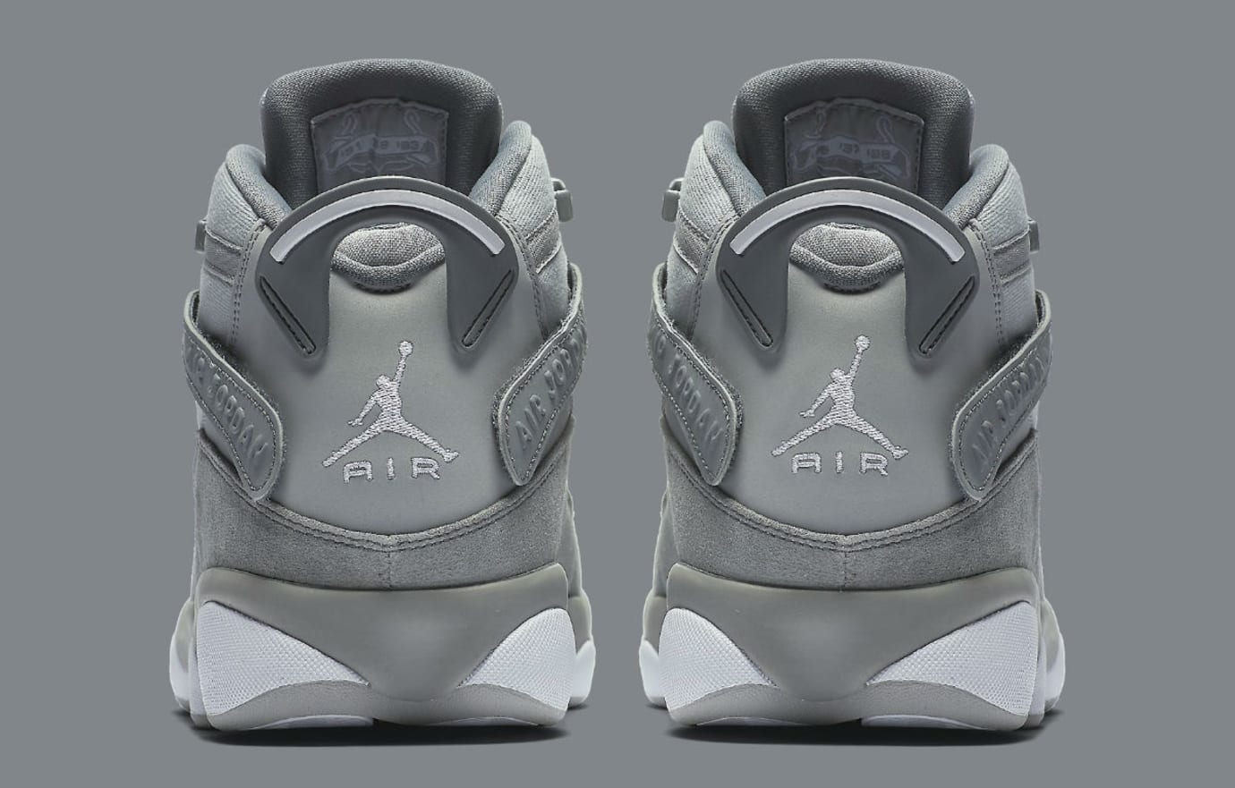 jordan 6 rings grey suede