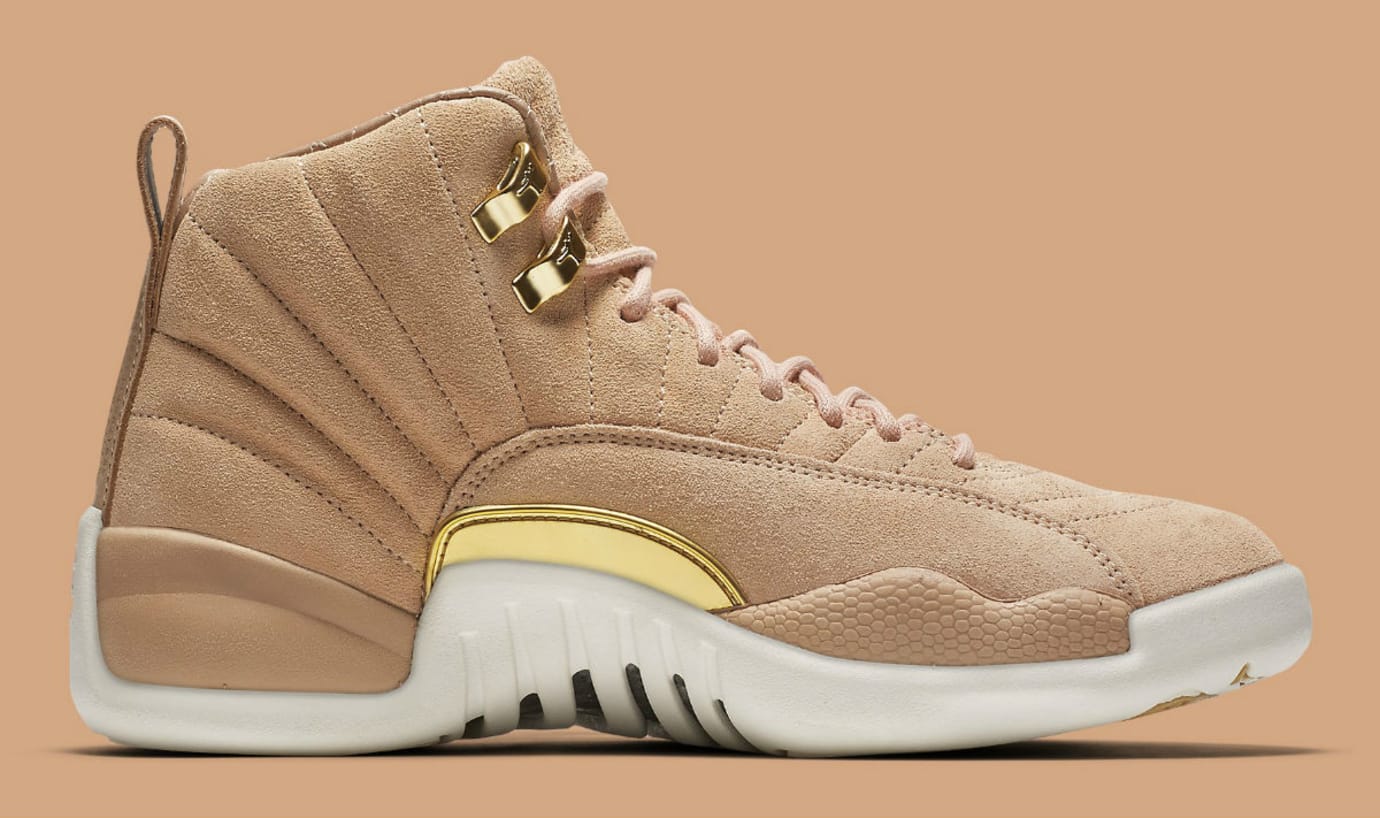 brown suede jordan 12