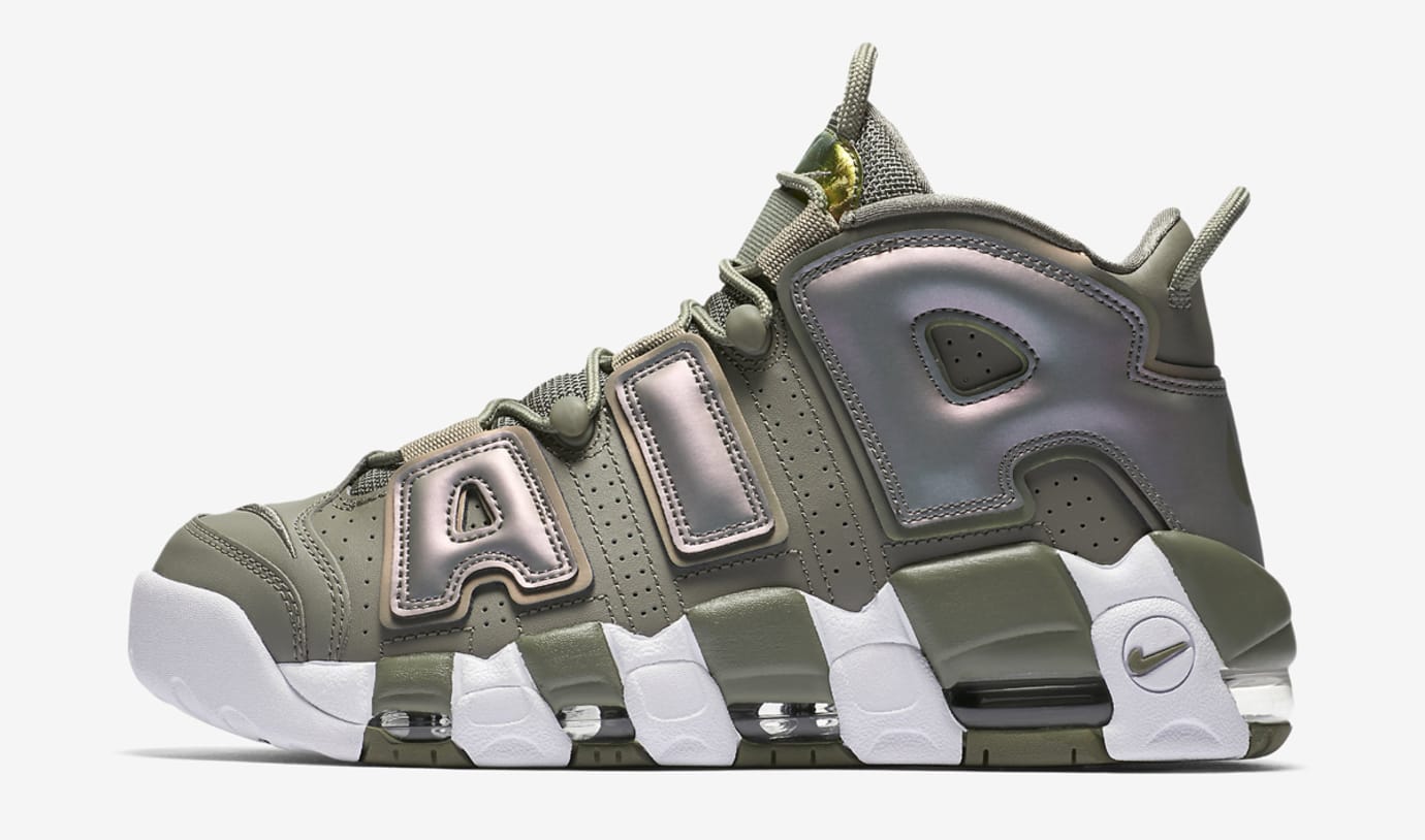Nike more uptempo green top