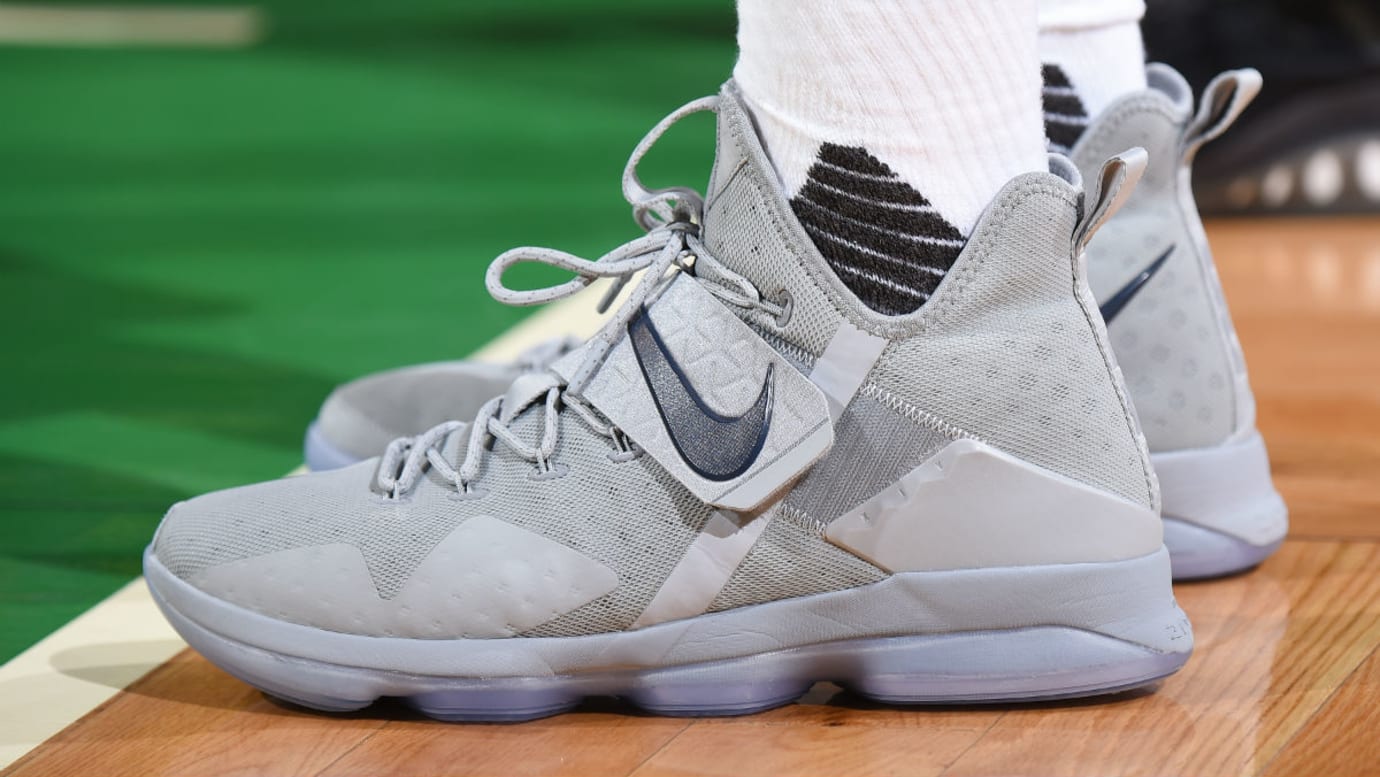 lebron 2 grey blue
