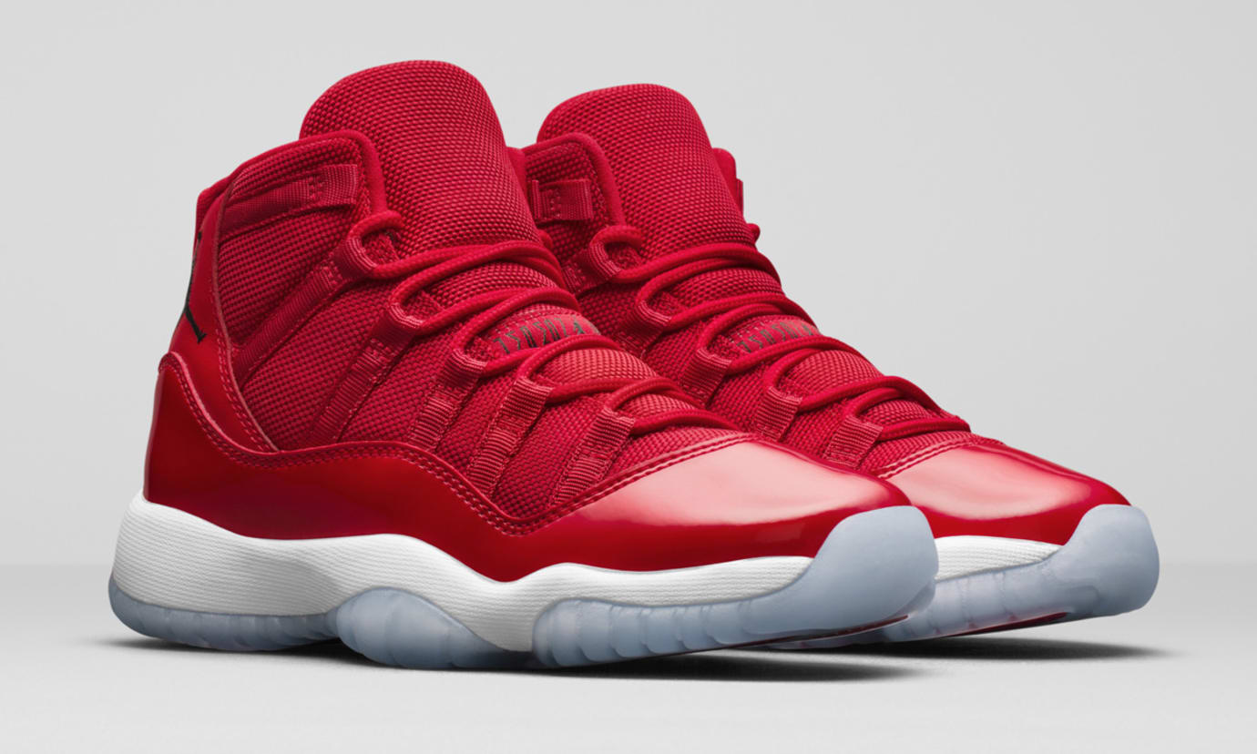 Red air jordan 11s hotsell
