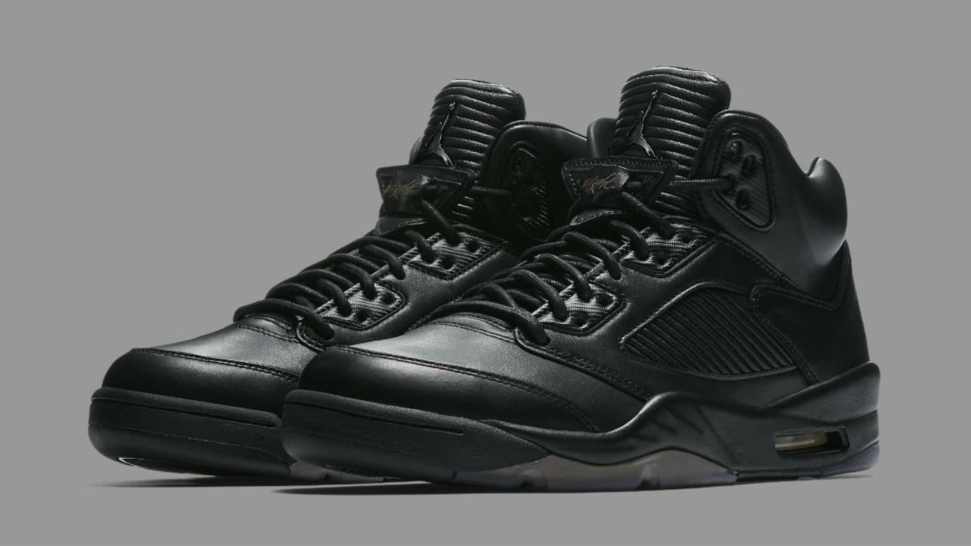 Air Jordan 5 Premium Black Release Date Main 881432-010