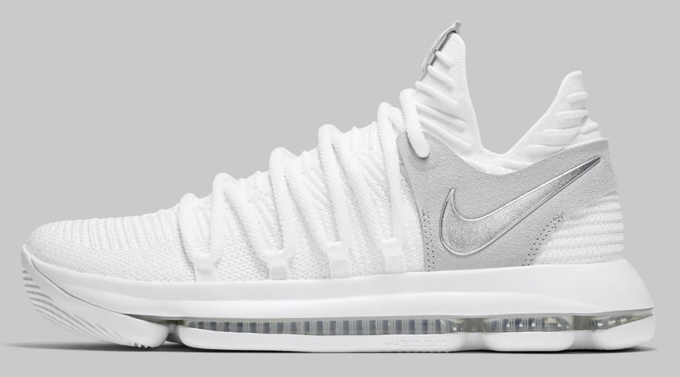 white nike kd 10