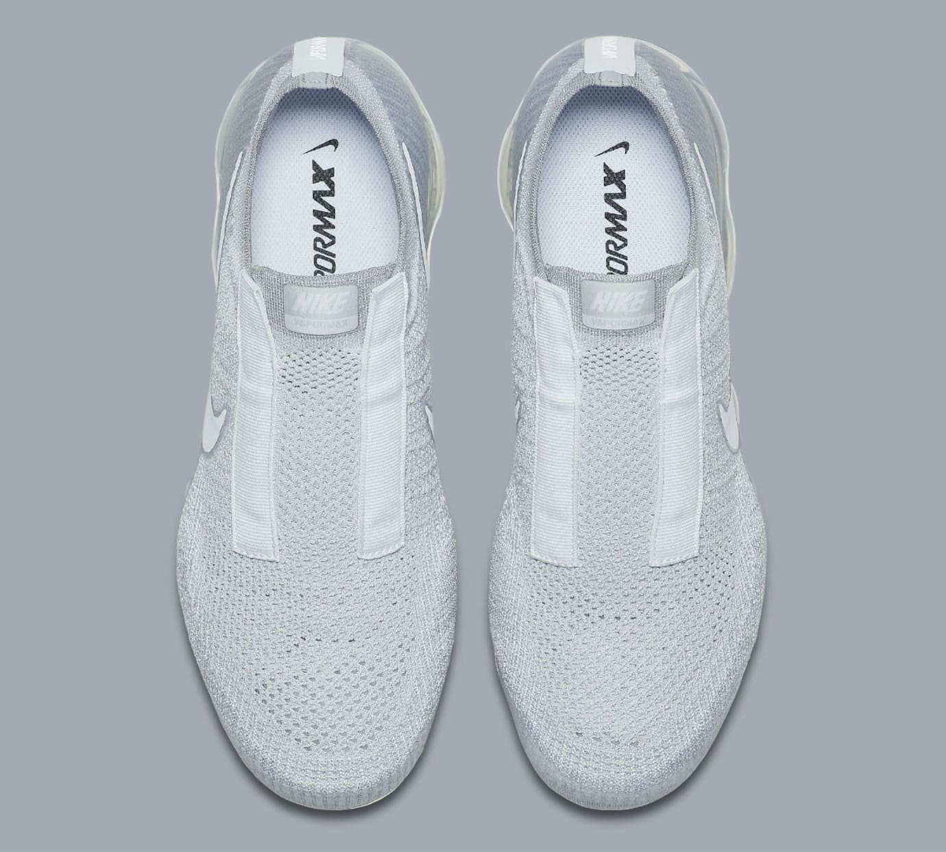 air vapormax se laceless pure platinum