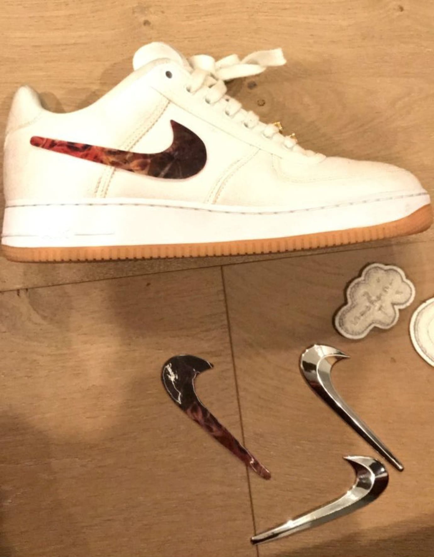 air force 1 white travis scott