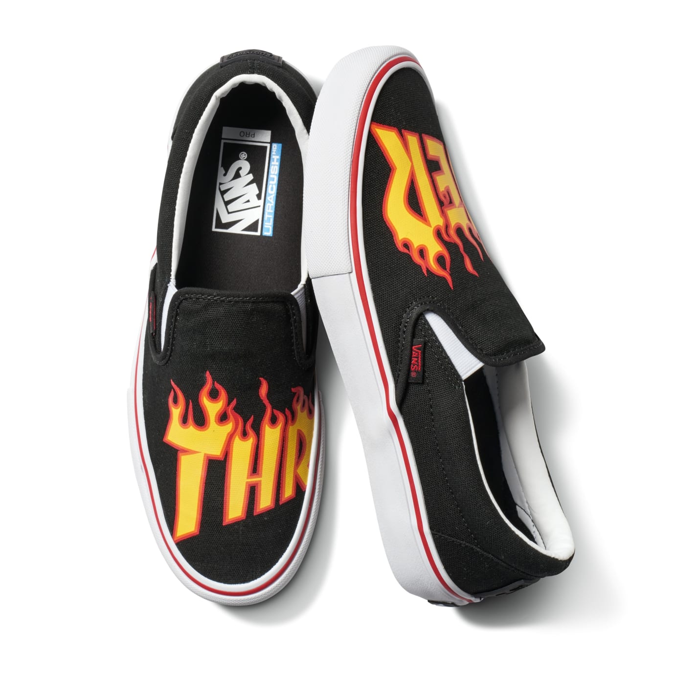 vans slip on thrasher