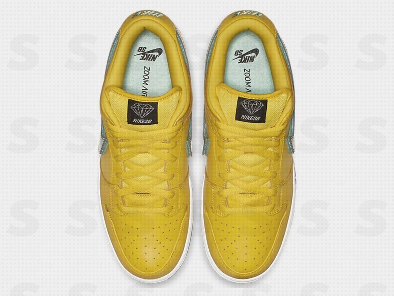 nike sb diamond yellow