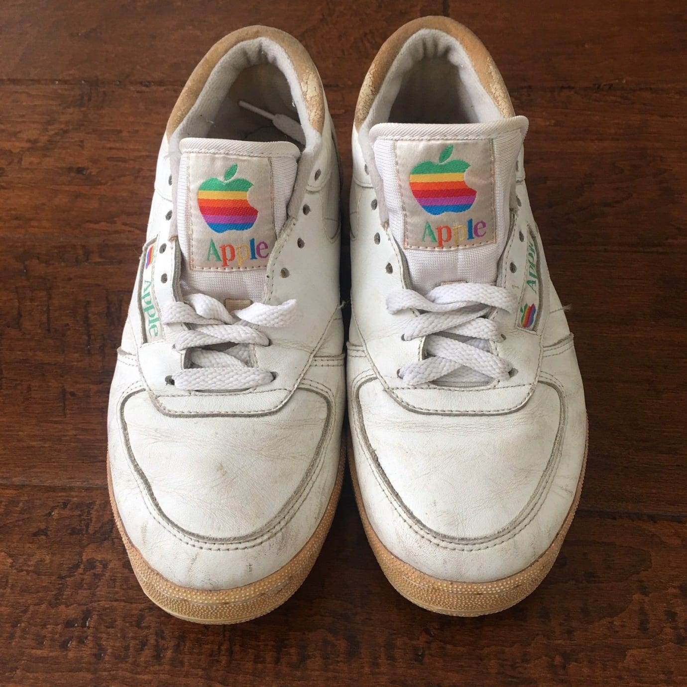 vintage apple sneakers