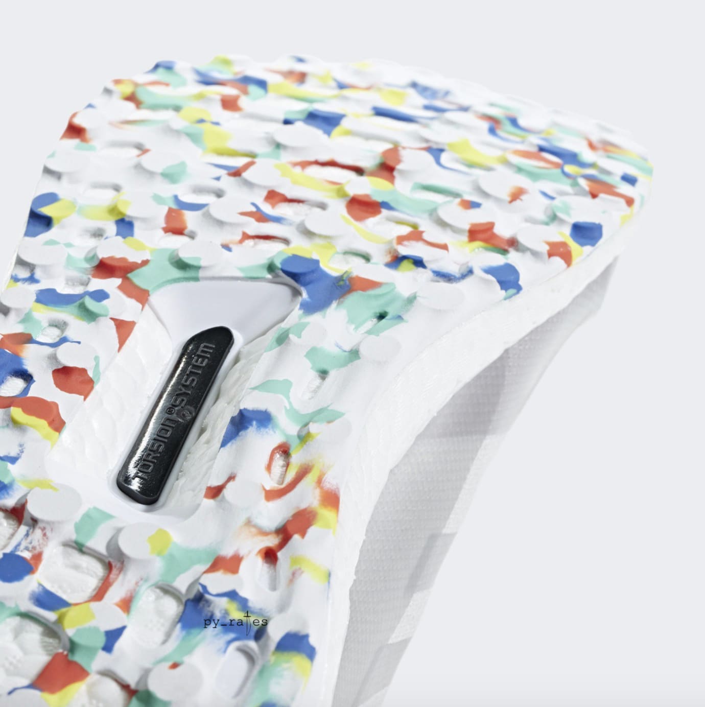 Adidas Ultra Boost Mid 'White/Multicolor' (Bottom)